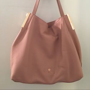 Vince Camuto shoulder bag in baby pink